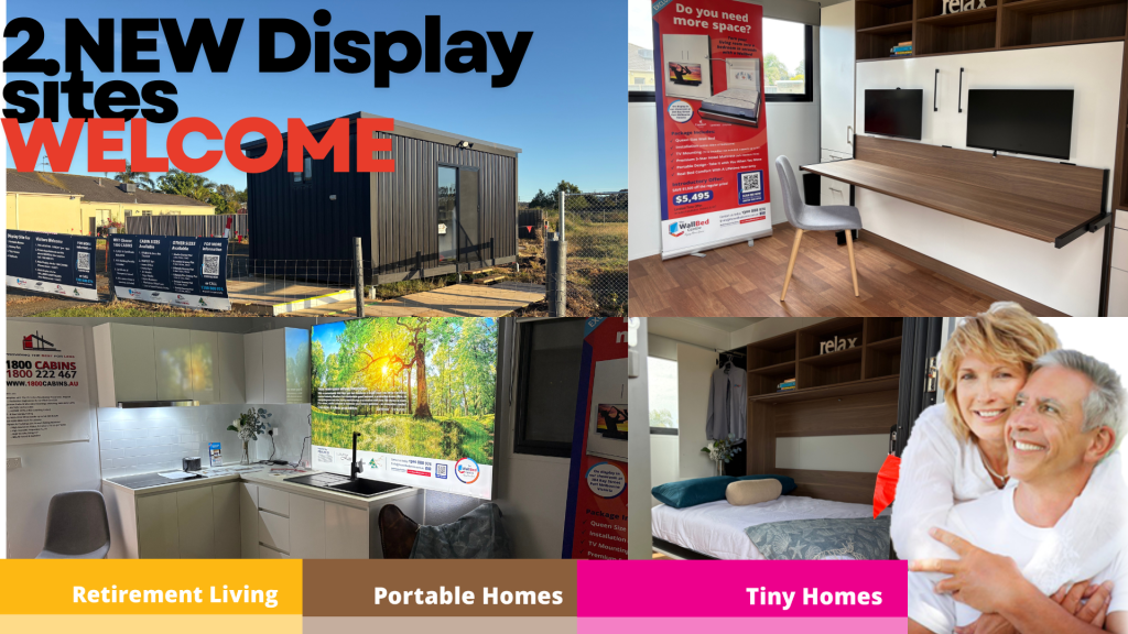 Cabins, Granny Flats, smart Wall Bed and mattress